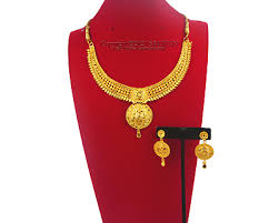 gold plated minihaar necklace rani haar