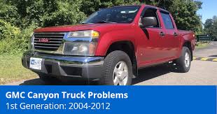 top 5 gmc canyon problems 1st