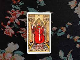 The hierophant tarot card meaning (upright) the hierophant card meaning in general reading. Major Arcana The Hierophant Tarot Card Meaning The Pope Viva Luna