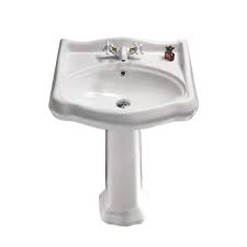 nameeks traditional pedestal sink in