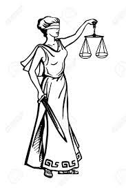 Why is lady justice holding a sword? Illustration Of Lady Justice Holding Scales And Sword And Wearing Royalty Free Cliparts Vectors And Stock Illustration Image 74426563