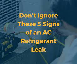 ac refrigerant leak