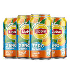 lipton ice tea peach zero can 320ml