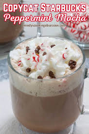 easy homemade starbucks peppermint