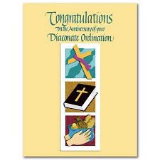 deacon ordination anniversary card