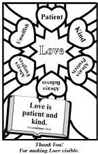 Patience helps you to see what is on the inside and lays the groundwork for. Free Bible Coloring For Valentine S Day Printable Christian Valentines Day Cards