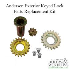 Andersen Exterior Keyed Lock Parts