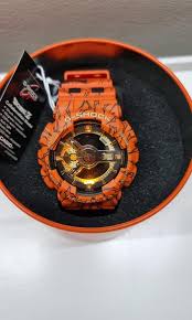 55.0 x 51.2 x 16.9 mm / 72 g; G Shock Dragon Ball Z Edition Men S Fashion Watches Accessories Watches On Carousell