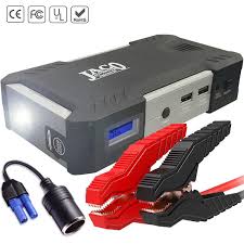 How to jump a car with a lawn mower. Jaco Boostpro Car Battery Jump Starter Super Powerful Portable Jumper Start Pack For Vehicles Motorcycles Diesel Trucks Atvs Lawn Mowers And Boats 600a Peak 16500mah Buy Online In Kuwait
