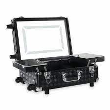 aluminium vaara make up studio led case