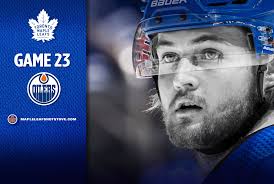 The flames are forechecking hard, playing. Toronto Maple Leafs Vs Edmonton Oilers Game 23 Preview Projected Lines Tv Info Maple Leafs Hotstove