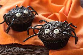 Spooky Spider Halloween Cupcakes