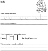 3rd Grade Sight Words Printables And Worksheets