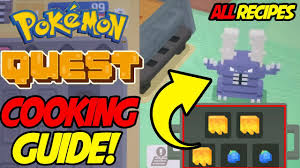 Pokemon Quest All Recipes Best Cooking Guide For Pokemon Quest