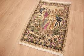 antiquepersian carpet kerman picture