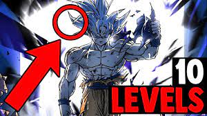 all 10 levels of ultra instinct you