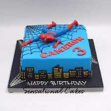 Classic chocolate cake filled with cookies 'n cream buttercream and milk. Cake Birthday Boy Spiderman Download Wallpaper