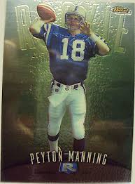Working with his three sons, cooper, peyton, and eli, archie hosts the manning passing academy each summer. 1998 Topps Finest Peyton Manning Indianapolis Colts 121 Football Card For Sale Online Ebay