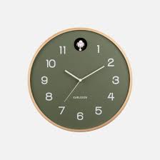 Cuckoo Wall Clock Green