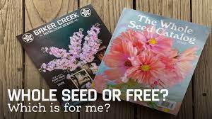 whole seed catalog and free catalog
