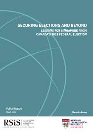And more canadians say reconciliation with indigenous people will influence their vote, other data shows. Securing Elections And Beyond Lessons From Canada S 2019 Federal Election Rsis