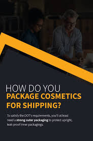 how to properly ship cosmetics hazmat