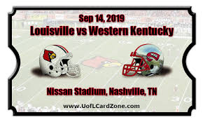 Louisville Cardinals Vs Western Kentucky Hilltoppers