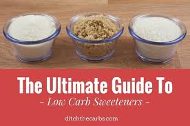 The Ultimate Guide To Low Carb Sweeteners Learn What To Avoid