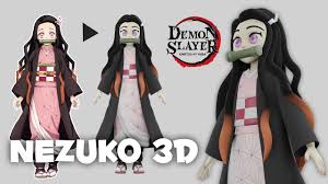 Text devil, devil may cry, devil may cry rebellion sword, download: Nezuko 3d Modelling Kimetsu No Yaiba Demon Slayer 3d Blender 3d Sculpting And Modelling Youtube