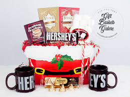 holiday hershey delight gift basket