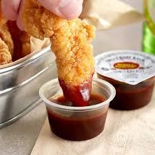brown sugar bbq sauce dipping cup