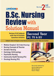 b sc nursing review 2nd year manual