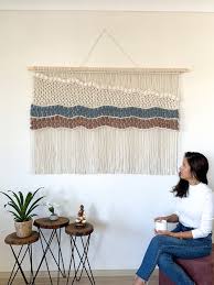 Extra Large Macrame Wall Hanging Woven
