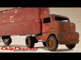 1948 tonka toy transport semi truck and