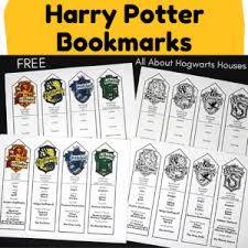 Harry potter brief vorlage zum ausdrucken hogwarts brief vorlage. Free Harry Potter Bookmarks For Fun With Hogwarts Houses Rock Your Homeschool
