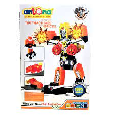 Bộ Đồ Chơi Xếp Hình Smart Bricks Antona-Robot Đại Chiến