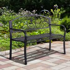 Outsunny Outdoor Garden 2 Seater Bench