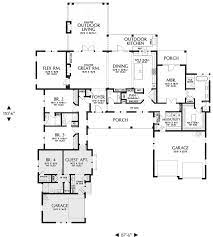 Ranch Style House Plan 81334 With 4 Bed