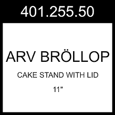 Ikea Arv BrÖllop Cake Stand With Lid