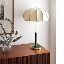 European Style Fabric Table Lamps For