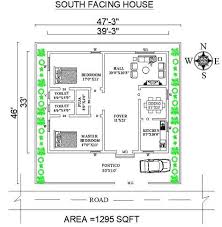 South Facing House Plan As Per Vastu