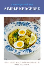 kedgeree cooking with fish easy
