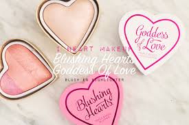 i heart makeup blushing hearts