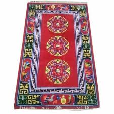 wool rectangular hand knotted carpets