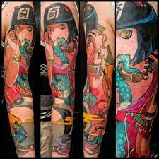 From black & grey to color, from delicate feminine designs to bold & brights. Finding The Best Anime Tattoo Artiststattoo Themes Idea Tattoo Themes Idea Anime Tattoos Tattoos Art Tattoo