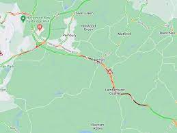 crash blocks a21 in both directions