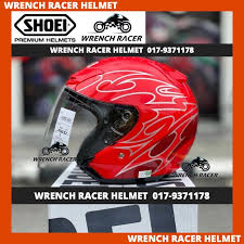 The most noticeable difference is in the front profile, which has been flattened to provide better outward visibility for the rider. Shoei J Force 2 Jf2 Jack Red Helmet Shopee Malaysia
