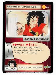 Dragon ball z kakarot is divided into multiple parts representing the different sagas from the dragon ball z universe. Chameleon S Den Dragon Ball Z Ccg Game Card Yajirobe S Gifting Drill