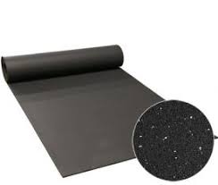 durable rubber flooring rolls for gyms