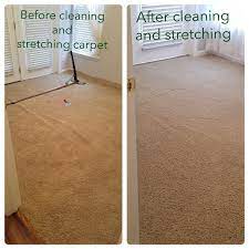 carpet cleaning and stretching